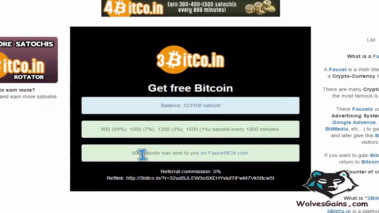 #How_To: Earn bitcoin from 3bitco.in faucet