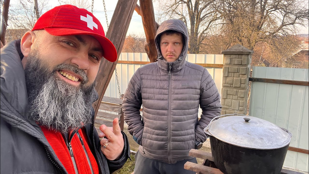 Готовим на КОСТРЕ ПЛОВ с МЯСОМ