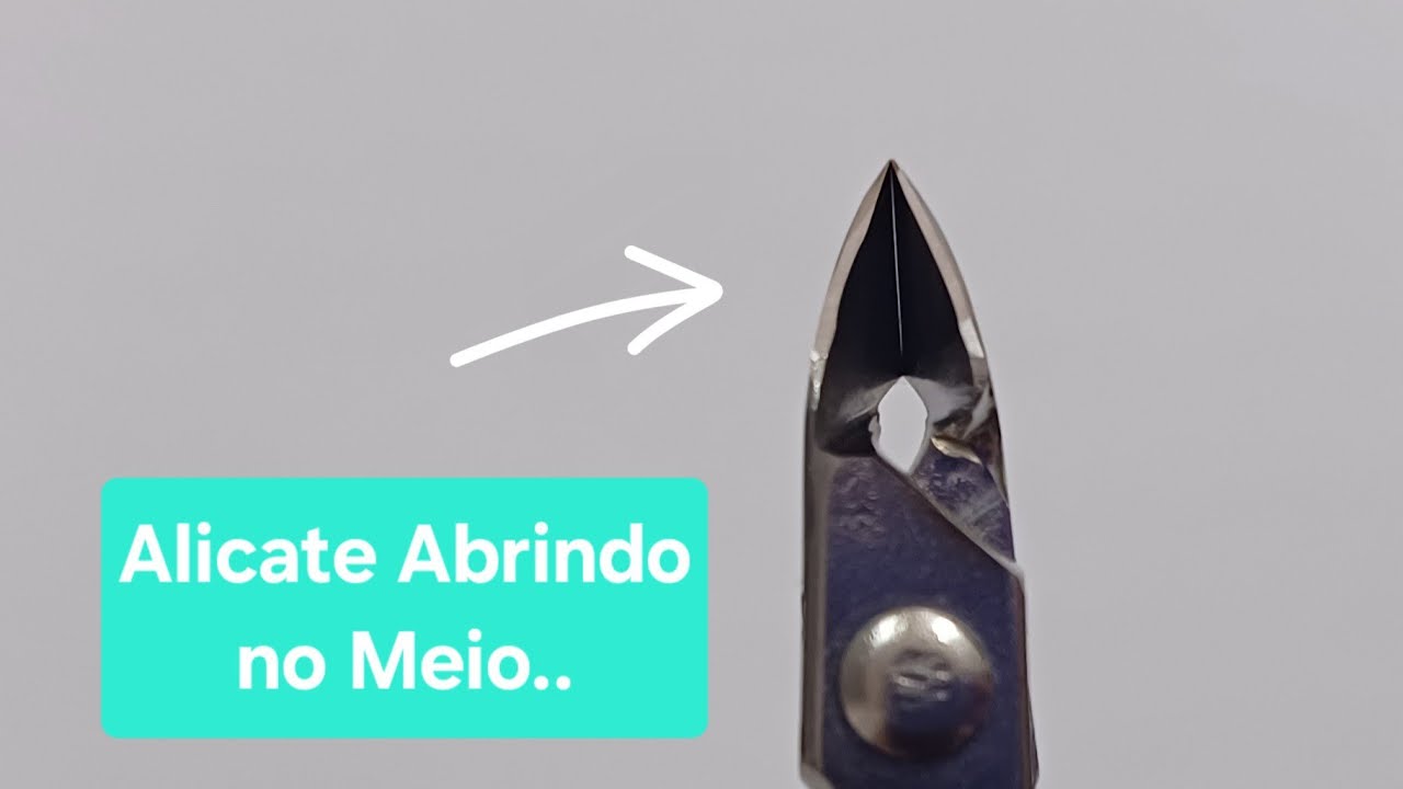 Alicate Aberto no Meio... Como Resolver?