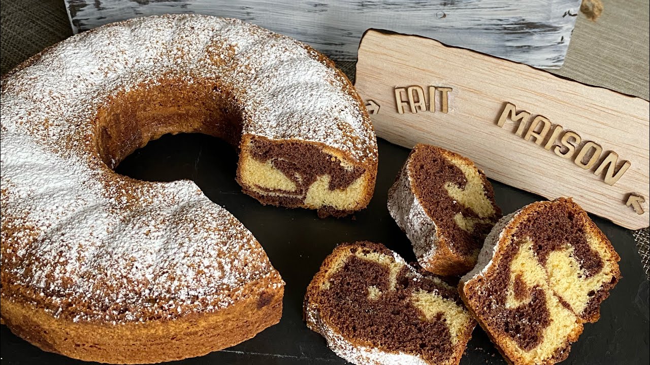 Gâteau marbré très facile Au Thermomix
