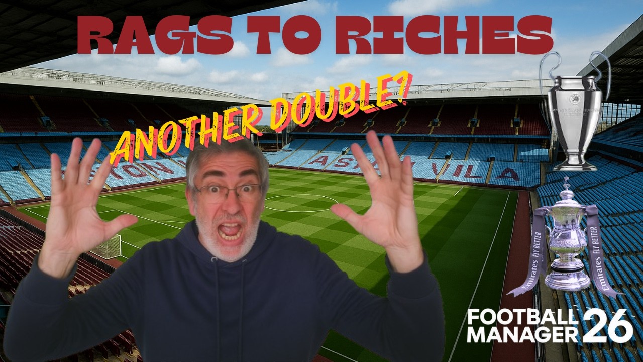 Rags to Riches - 60 Another Double! #gamingvideos #footballmanager #fm26