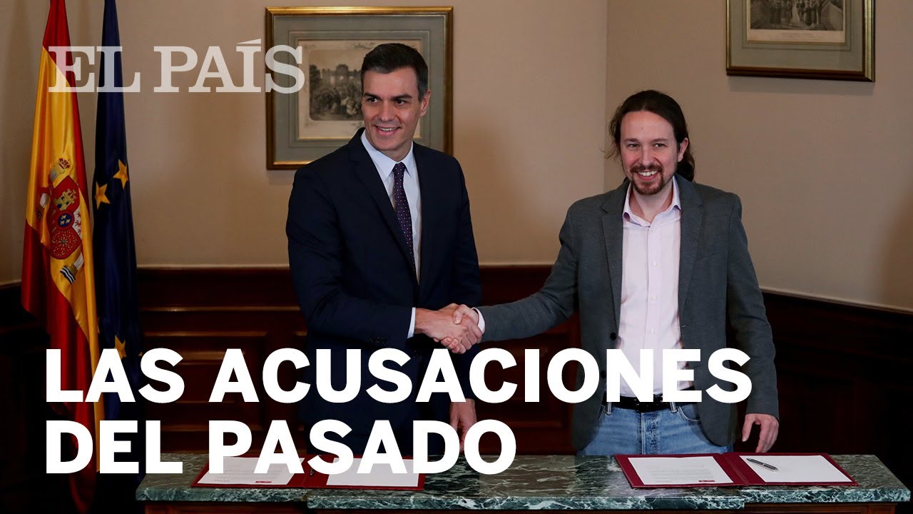 ACUERDO SÁNCHEZ-IGLESIAS | Sus acusaciones en el pasado | HEMEROTECA