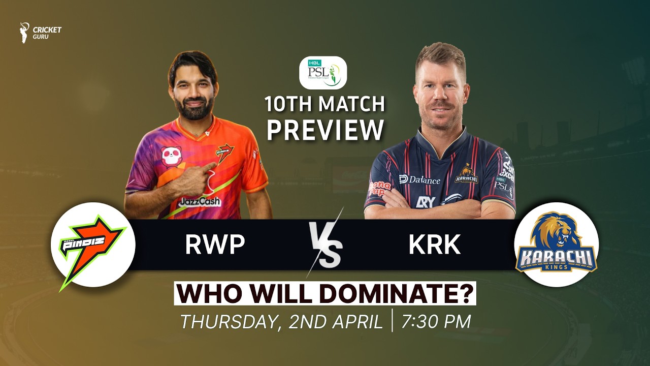 Rawalpindiz vs Karachi Kings 10th Match Full Analysis | PSL 2026