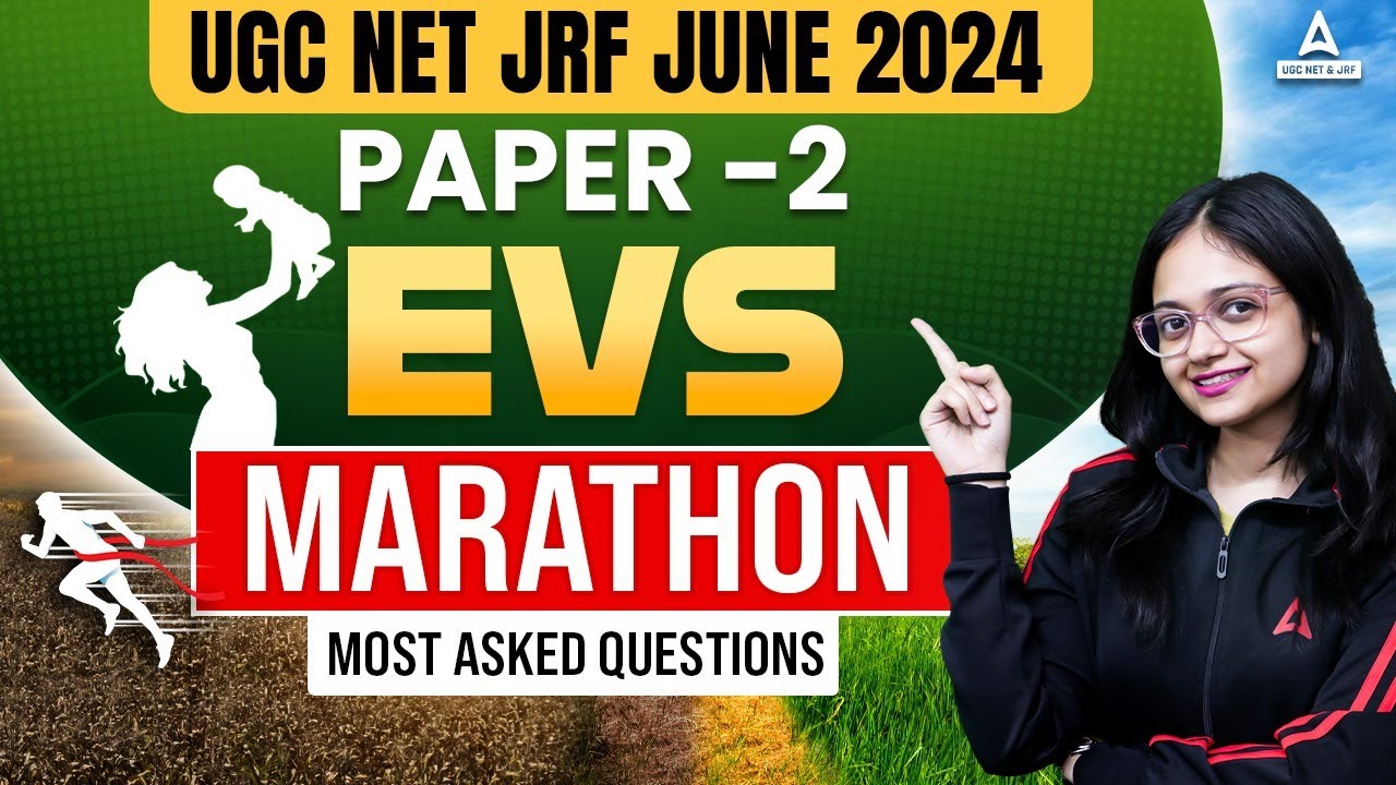 UGC NET EVS Paper 2 Marathon | UGC NET EVS Most Asked Questions By Anshika Ma'am