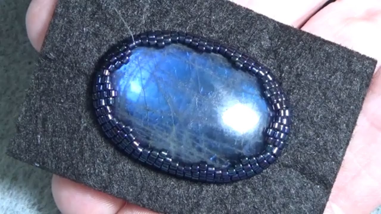 Tutorial: Part 1 Beaded Embroidery Techniques Bezel