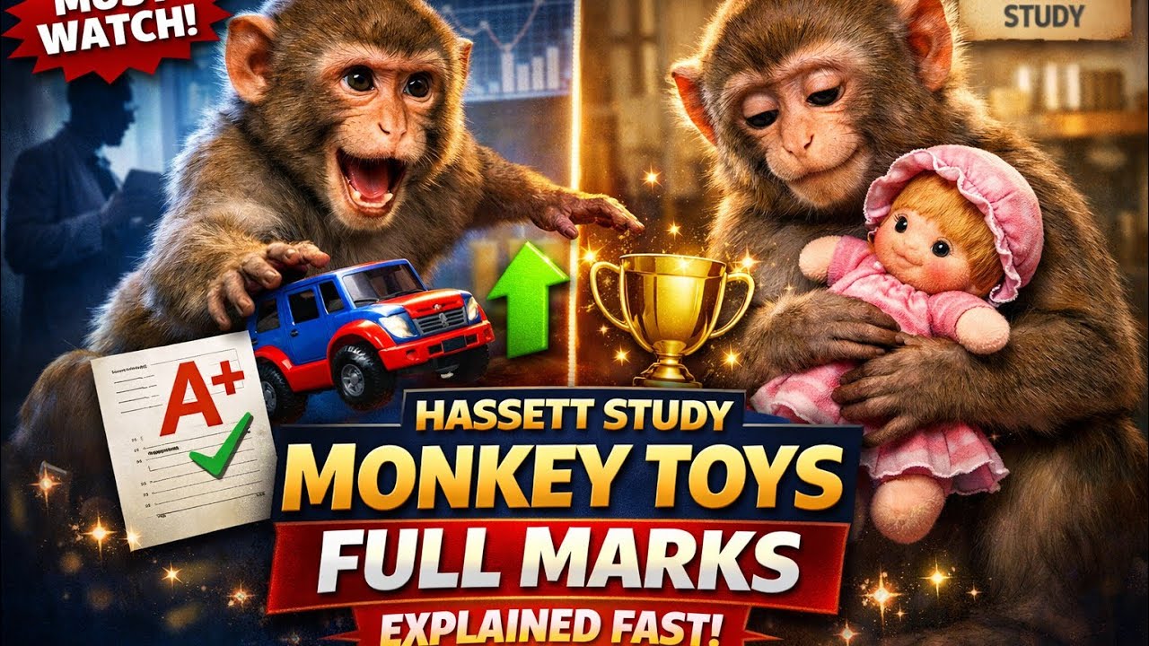 Hasset et al. (Monkey Toy Preferences): CIE AS Level 9990 Psychology