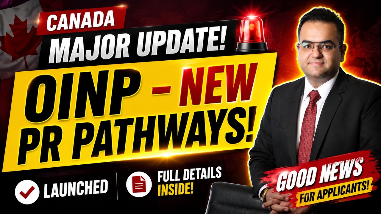 OINP New PR Pathways LAUNCHED - Ontario PNP for Canada PR! BREAKING News Latest Immigration Updates