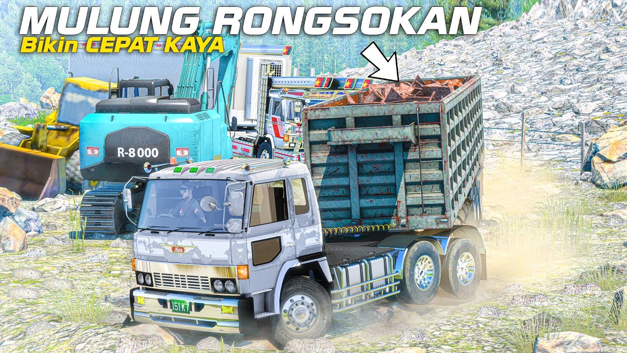 Hino Dekotora DARI HASIL MULUNG RONGSOKAN