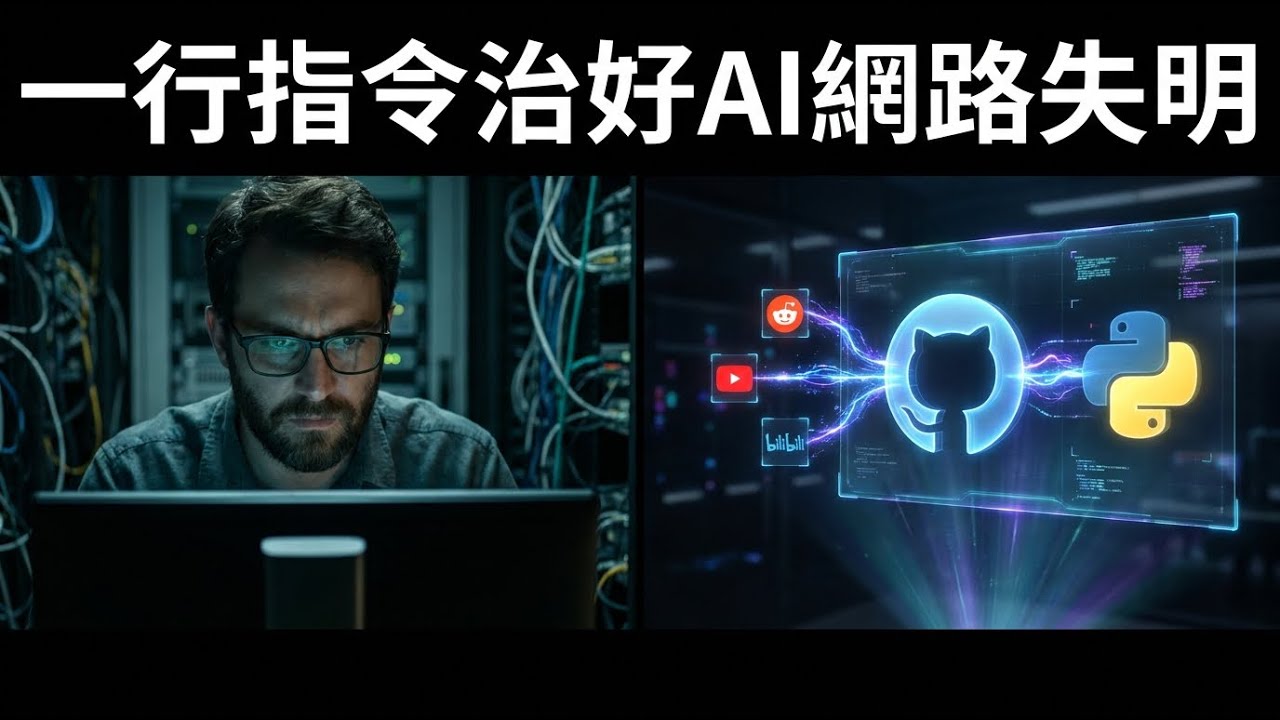 一行指令治好 AI 網路失明！Agent-Reach 讓你的 AI Agent 讀懂 Reddit、B 站