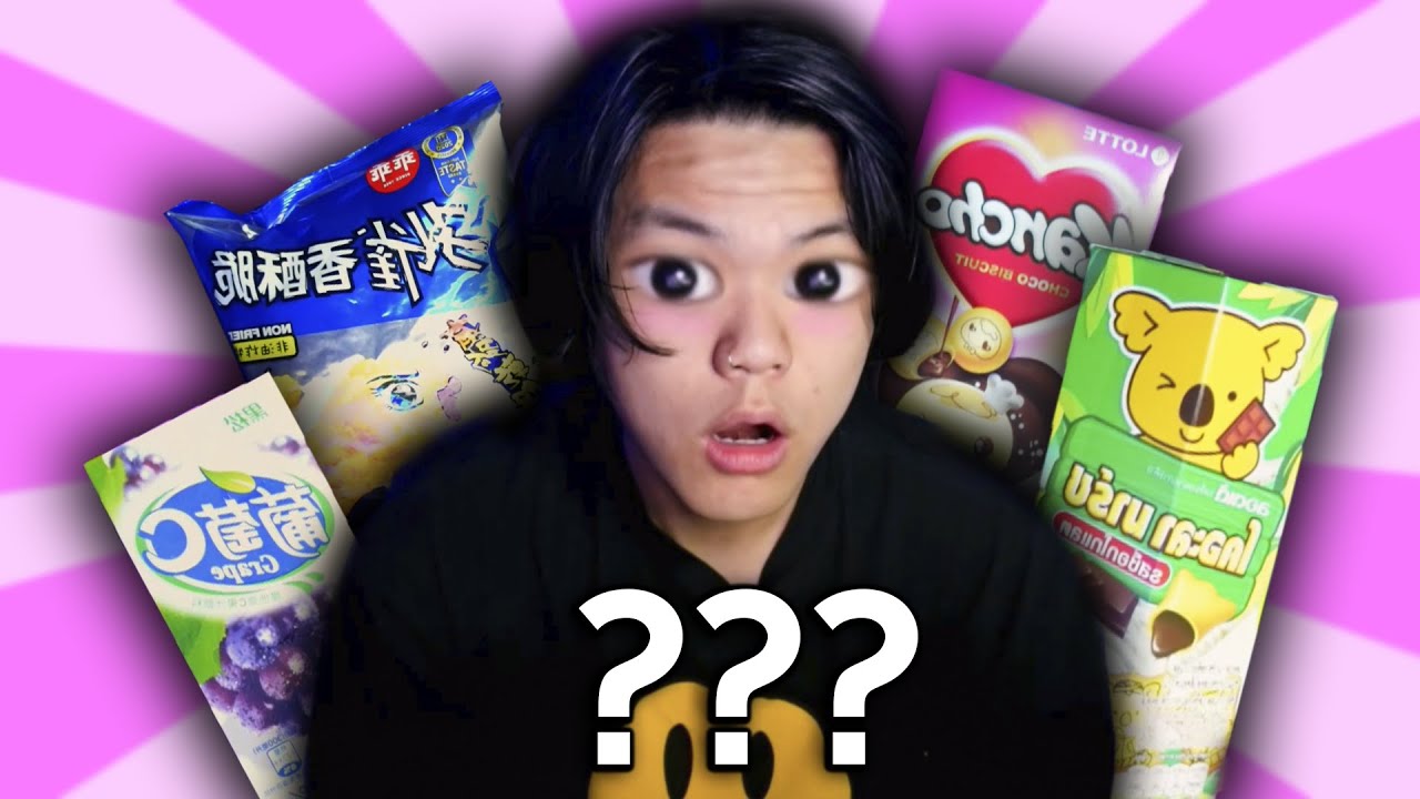 probando dulces japoneses 😋