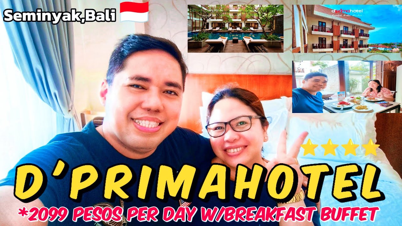D'PRIMAHOTEL Seminyak,Bali 🇮🇩 | Hotel & Breakfast Review | September 2024 | 