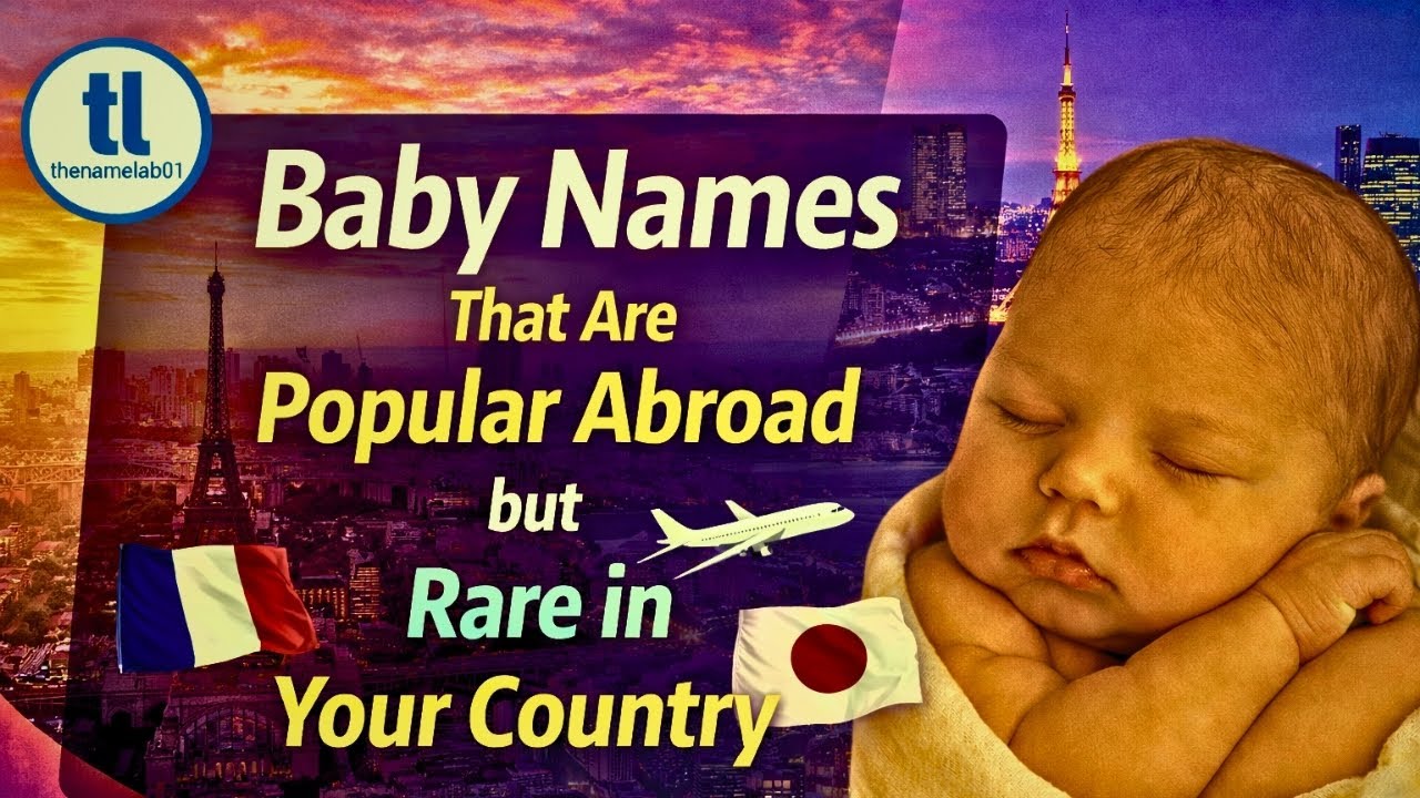 “Baby Names That Are Popular Abroad but Rare in Your Country” 🌍👶