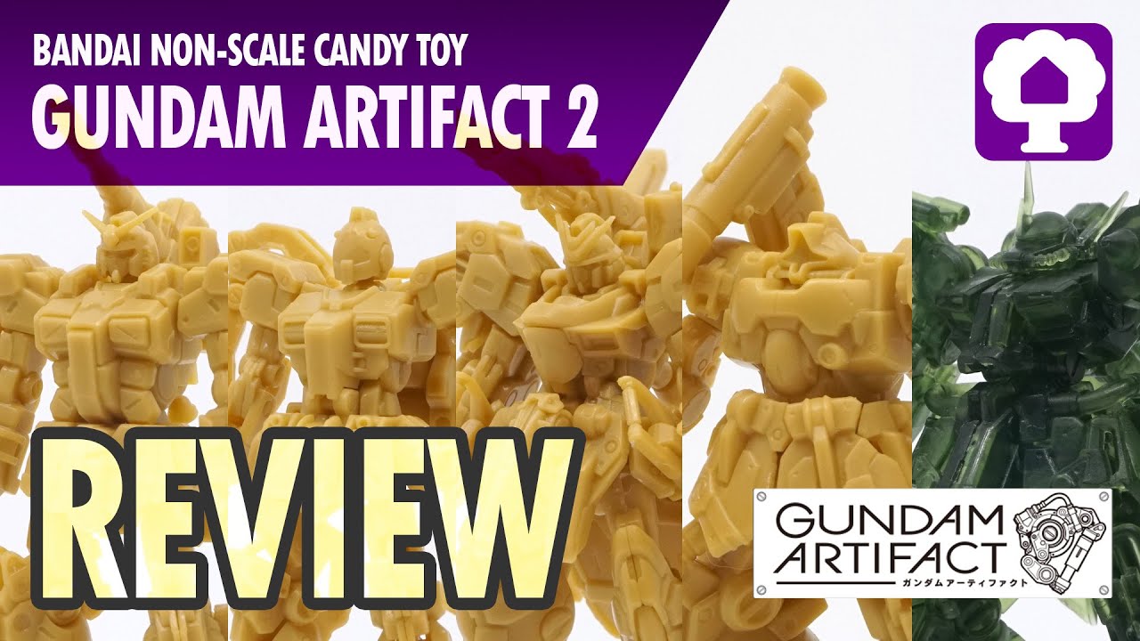 Обзор Gundam Artifact Phase 2 — Hobby Clubhouse | Gunpla Mini Kit Candy Toy