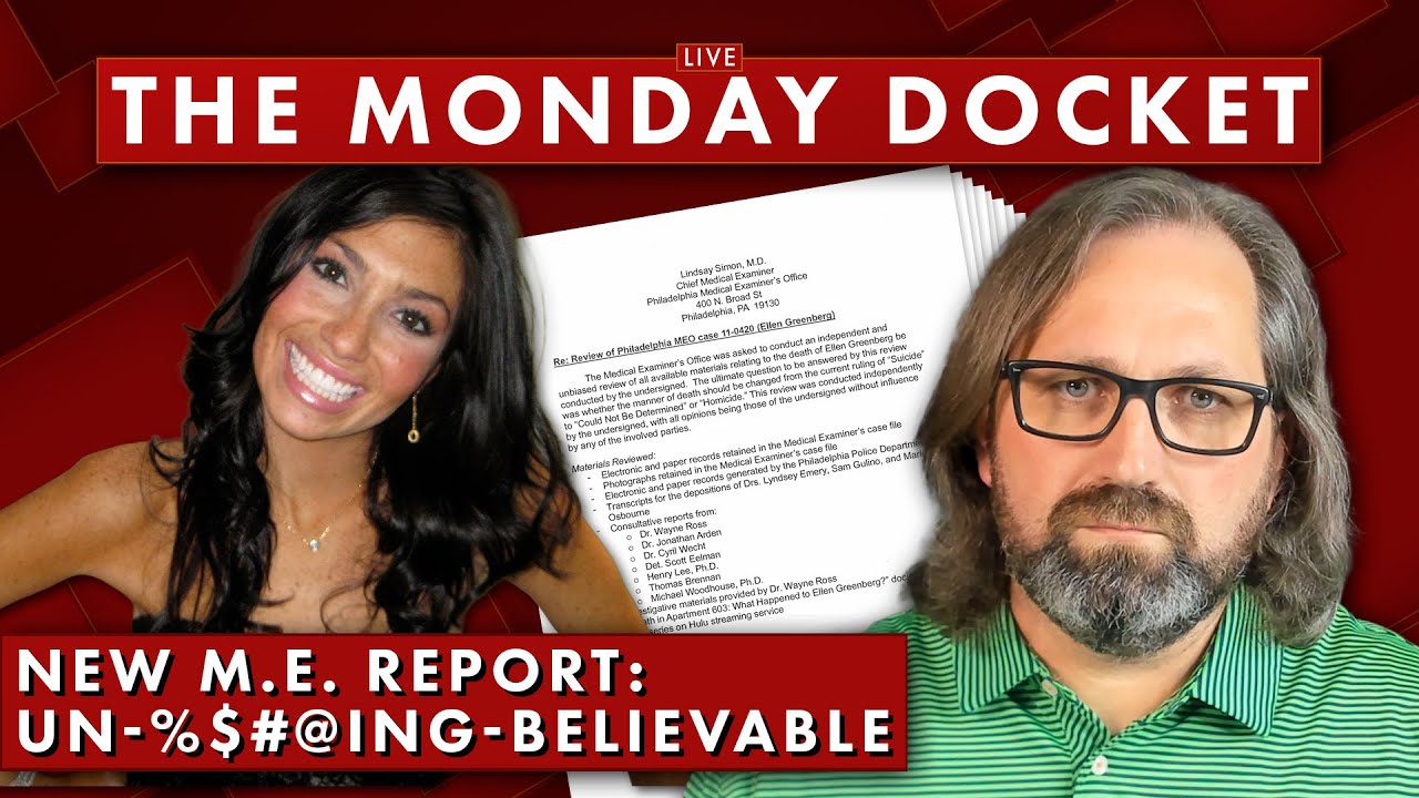 I Can't Believe What the New Medical Examiner Just Said About Ellen Greenberg's Murder