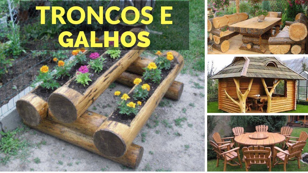 Ideias com troncos e galhos | Ideias Impressionantes