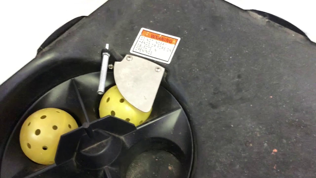Convert Tennis Tutor to Pickleball Tutor Ball Machine