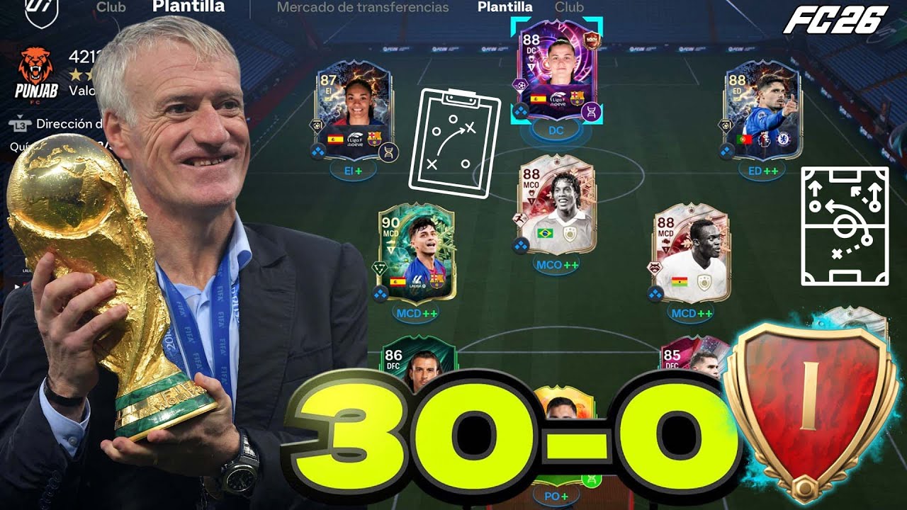 30-0 CON LAS T&Aacute;CTICAS M&Aacute;S ROTAS DE FC 26