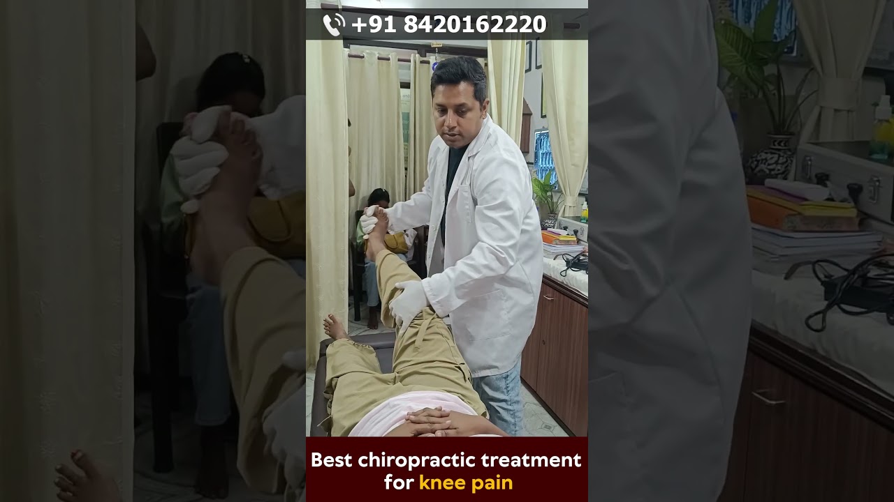 Instant knee pain relief by the best Chiropractic Adjustment in Kolkata. 