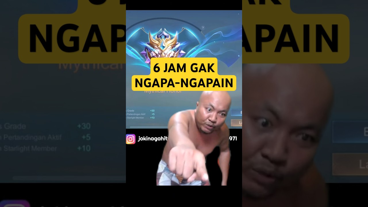 6 JAM GA NGAPA-NGAPAIN ❗❗🤣🤣 #pascolshort #pascol #hiduppascol #pascoldarksystem #mlbb #darksystem