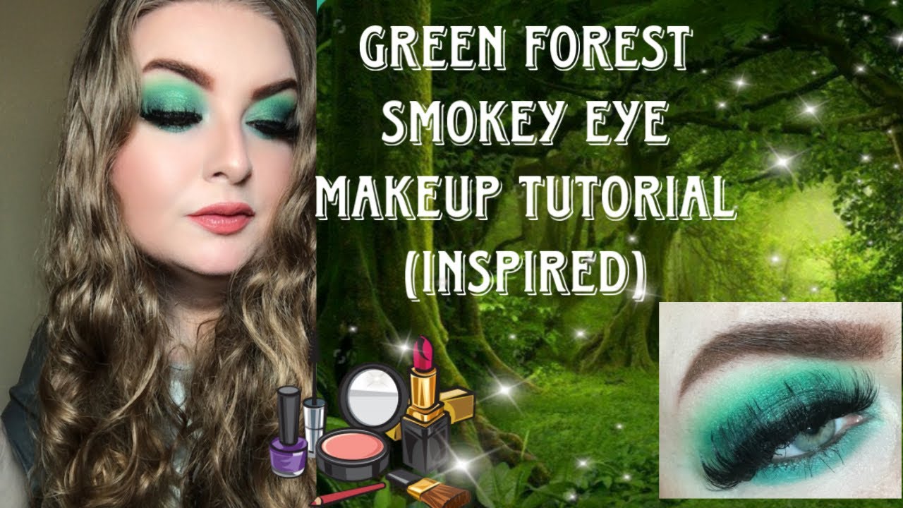 Forest Green Smokey Eye Makeup Tutorial! (Brings Out Colored Eyes) #smokeyeye #makeuptutorial