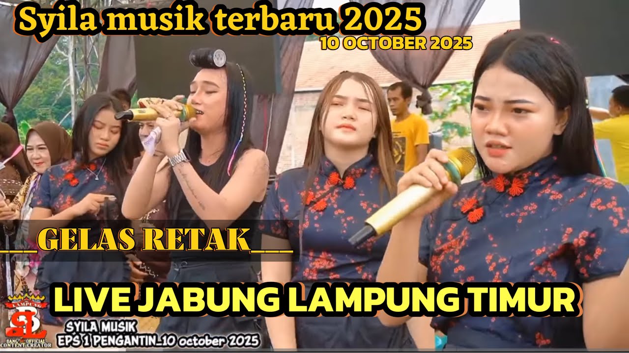 SYILA MUSIK TERBARU 2025(GELAS RETAK)LIVE JABUNG_ARR DINDA HUSNI_NANDA_BJ ROFFA_VJ SOBAR -KIMUX-KIKI