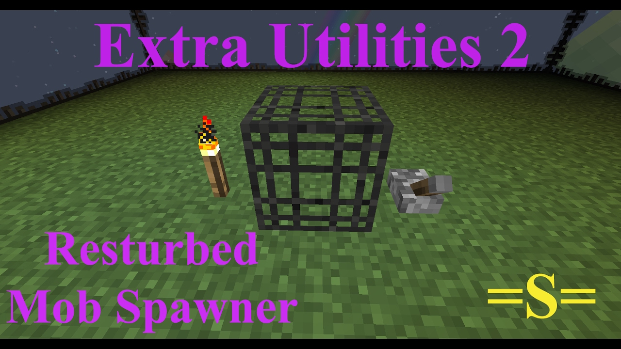 Extra Utilities 2 Resturbed Mob Spawner (Minecraft 1.10)