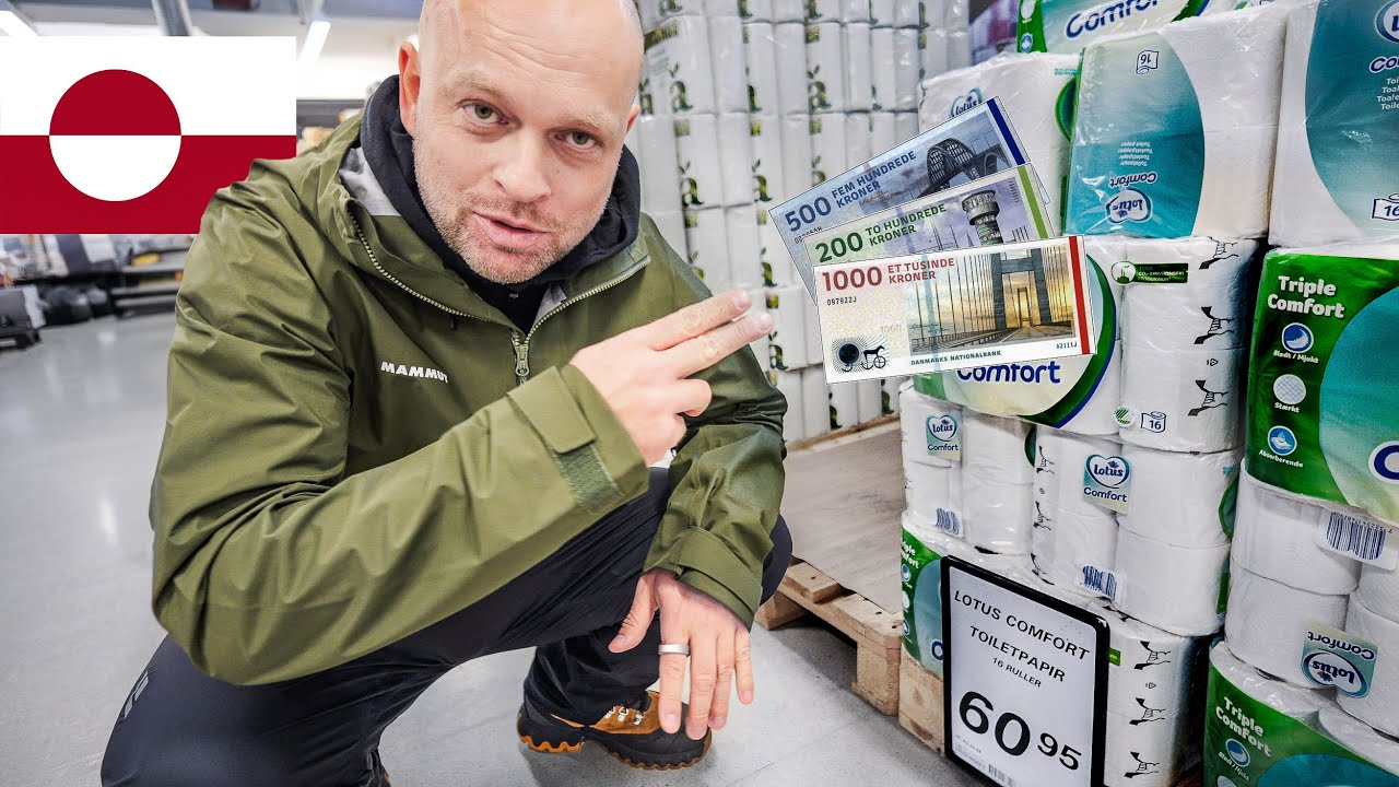 Tak wygląda supermarket na GRENLANDII - ceny w najbardziej odizolowanym kraju świata