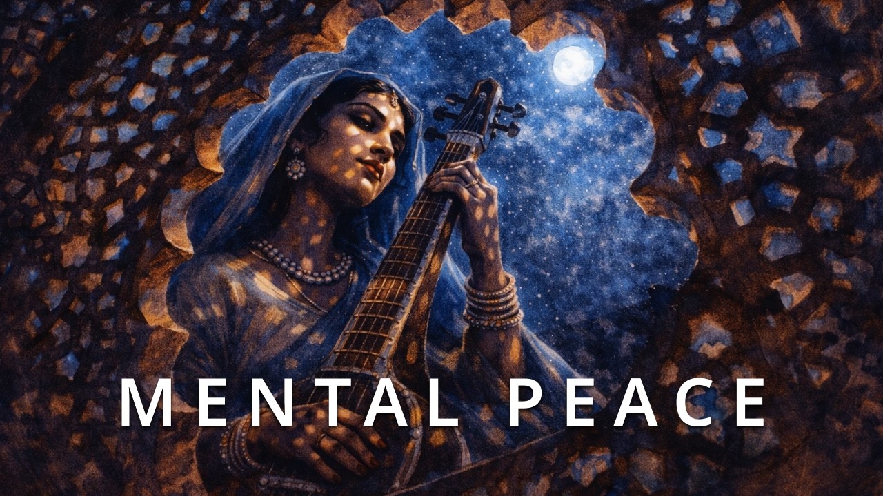 Midnight in the Golden City | 2 Hours Ancient Indian Ragas for Anxiety & Stillness | Jaisalmer
