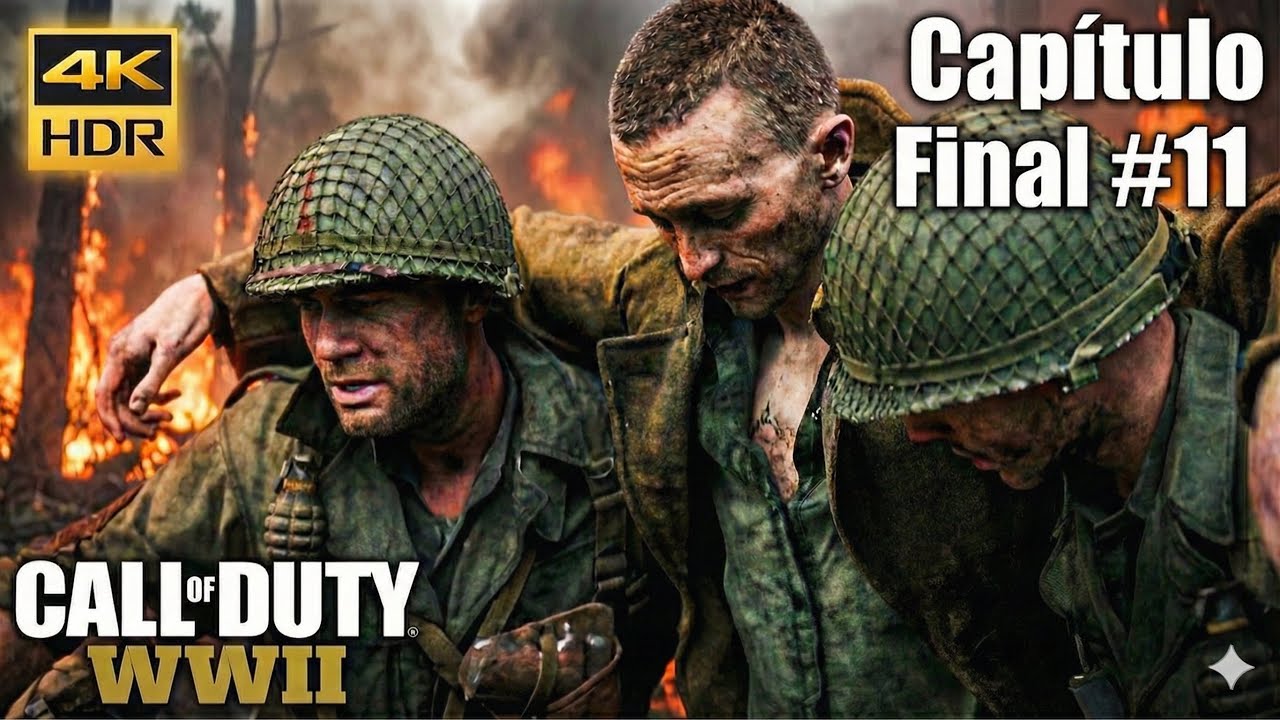 CALL of DUTY:WWII#11, Invasão Final ao Reno(PS5 4K60 FPS)#callofdutywwii 