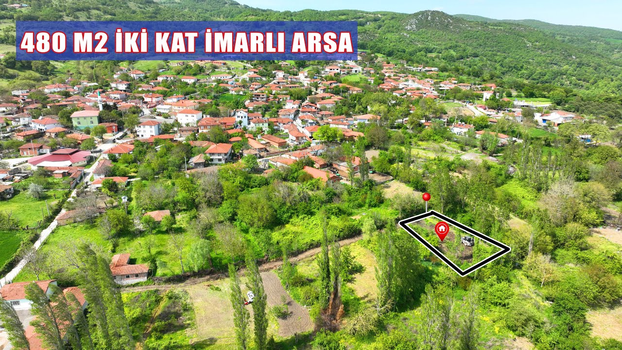 1879- SATILDI........Gönen Kocapınar'da 480 m2 İmarlı Arsa / Yolu Açık / Düz Alan