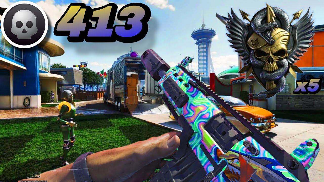 413 KILLS + 5 NUKES w/ NEW OVERPOWERED SG-12 on NUKETOWN 2025 ! - COD BO7