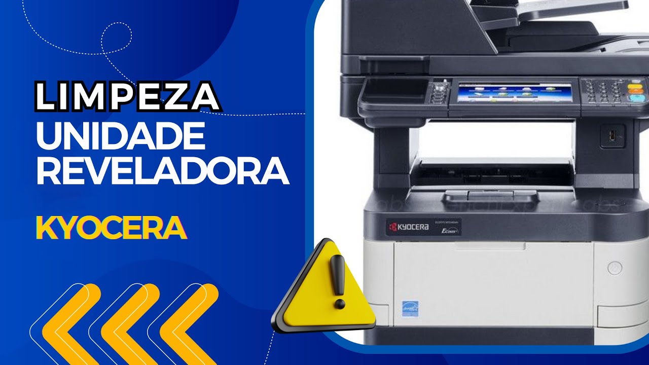 Limpeza unidade reveladora Kyocera