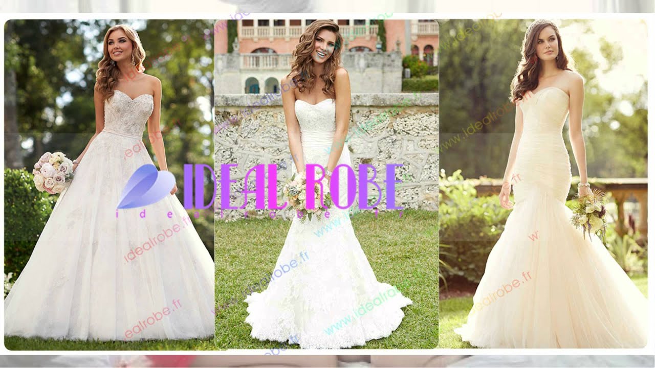 Bustier Robe De Mari&eacute;e En Dentelle