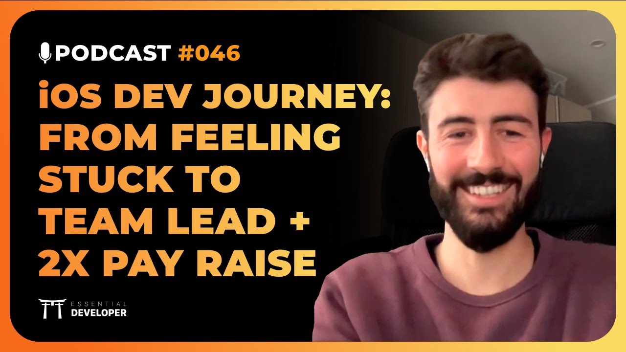 Italian iOS Dev promoted to Team Lead + 2x pay raise | iOS Lead Essentials Podcast #046