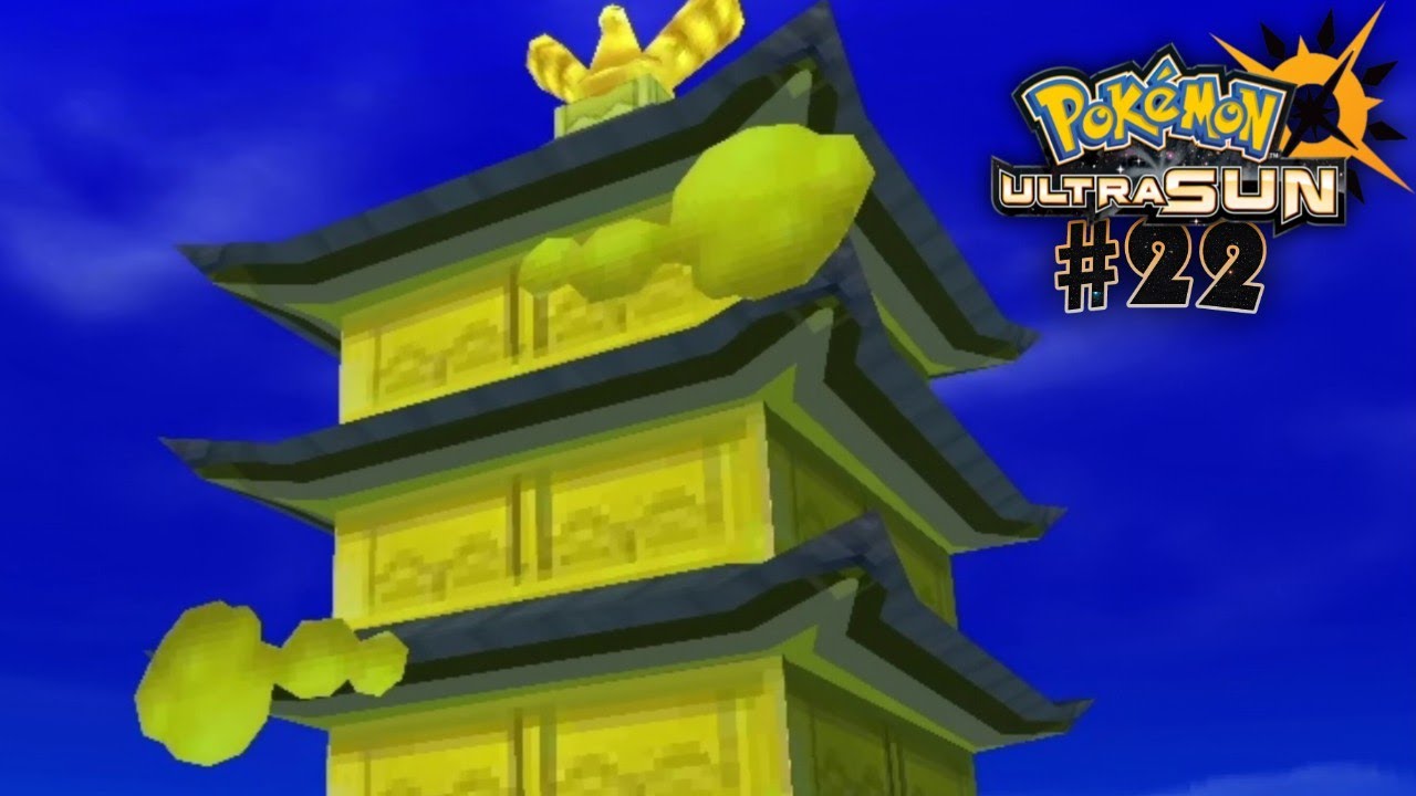 Pokémon Ultra Sun #22 [UPSCALED] (Ula' Ula Island | Malie City, Garden and Library | Route 10)