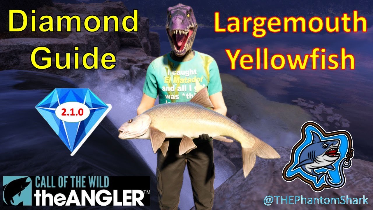 Largemouth Yellowfish Diamond Guide Top Hotspot Izilo Zasendulo Reserve Call of the Wild: The Angler