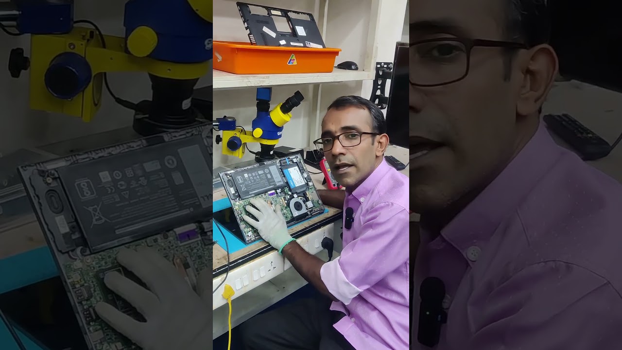 💻 Dell Inspiron Core i7  360&deg; Rotatable Laptop 🔄 Dead to Alive 🔧#malayalamtech #LaptopRepair
