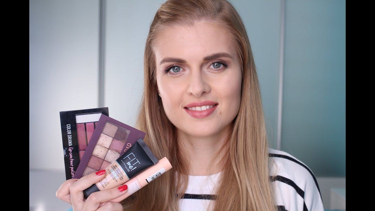 МАКИЯЖ ЛЮБИМЫМИ ПРОДУКТАМИ MAYBELLINE NY