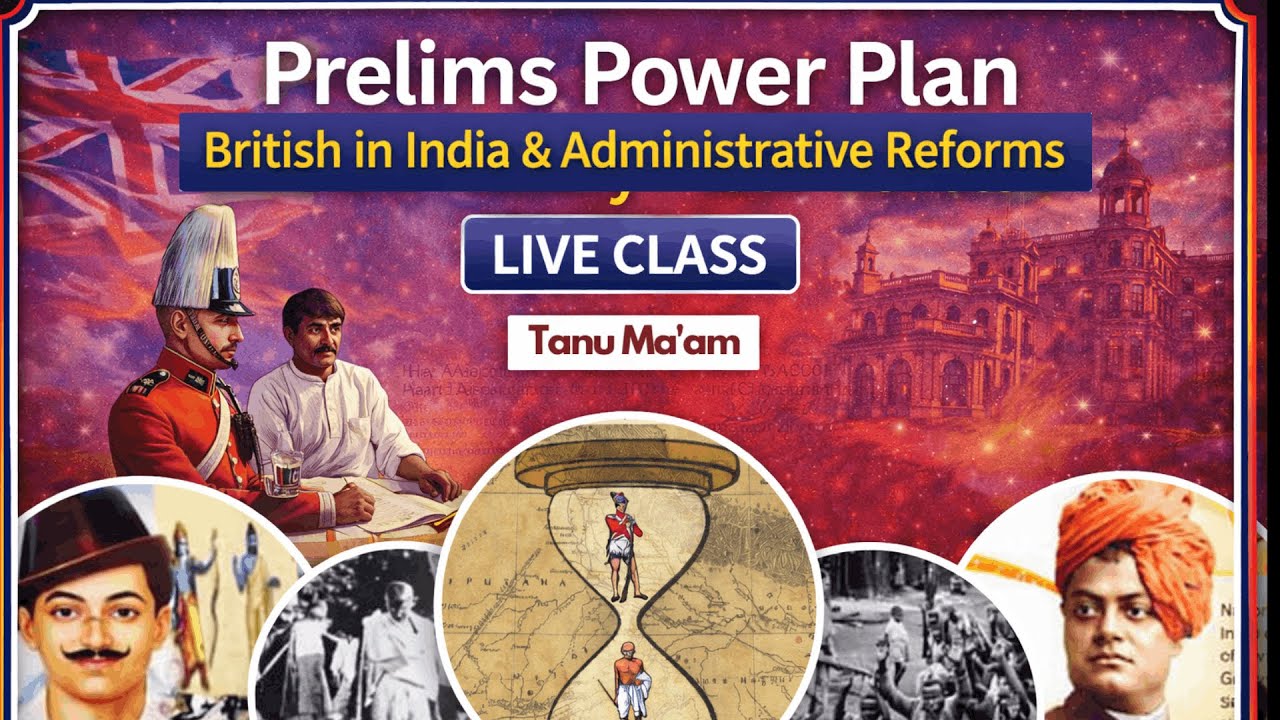 LIVE Class 2 Modern History - Administrative Reforms | Prelims Crash Course 2026 #hpas2026 #has2026