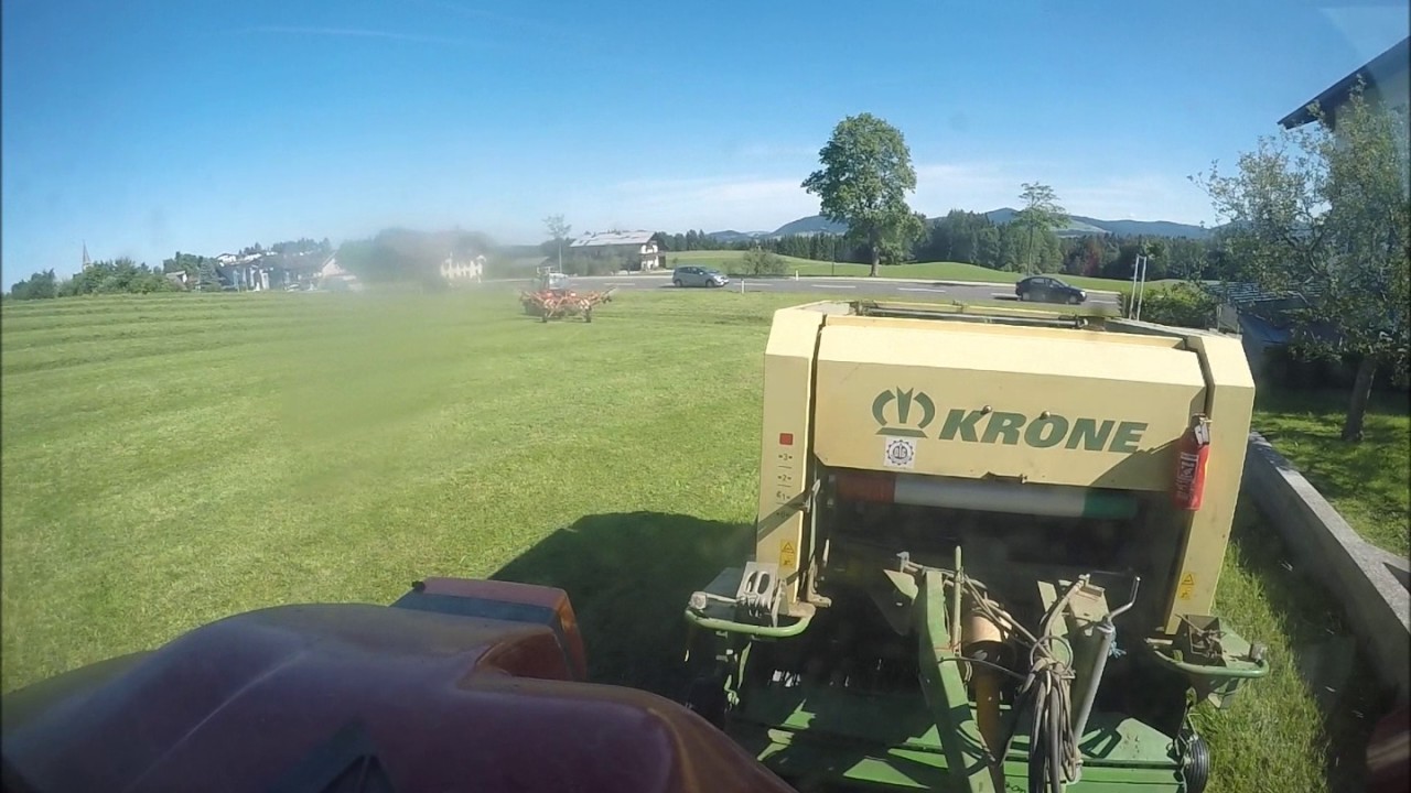 2.Schnitt 2017 Silage Pressen