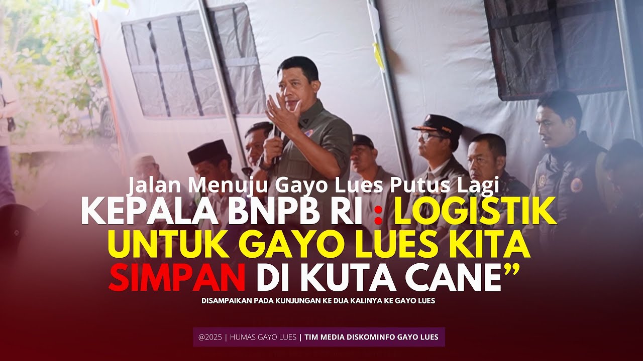 JALAN KE GAYO LUES PUTUS LOGISTIK GAYO LUES DI SIMPAN DI GUDANG KUTA CANE