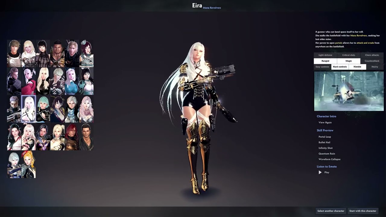 vindictus all 26 classes with all presets ( 2025 update 2010 game)