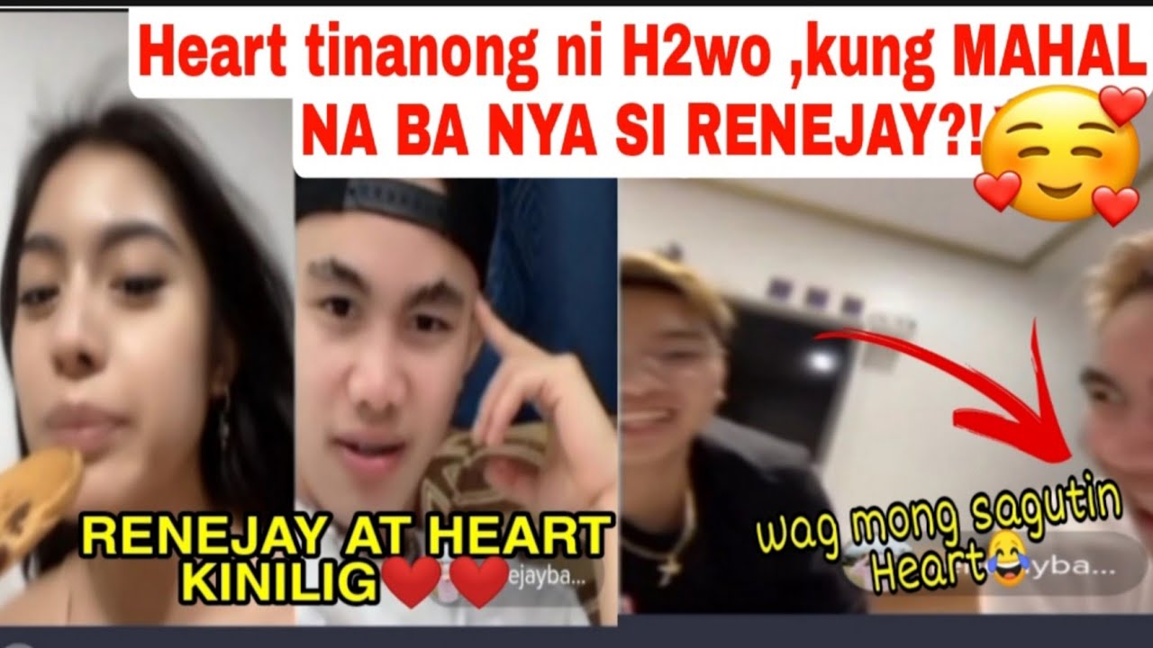 [RENEHEART❤ KILIG OVERLOAD] HEART RYAN & RENEJAY BARCARSE WITH H2WO TIKTOK LIVE | JUNE 23, 2021
