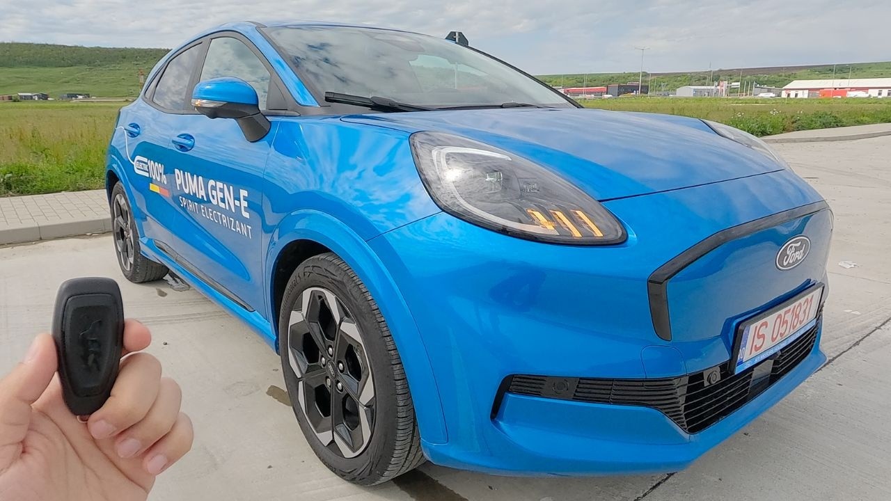 Ford Puma Gen-E 2025 (Electric 168 hp) POV Test Drive & Review
