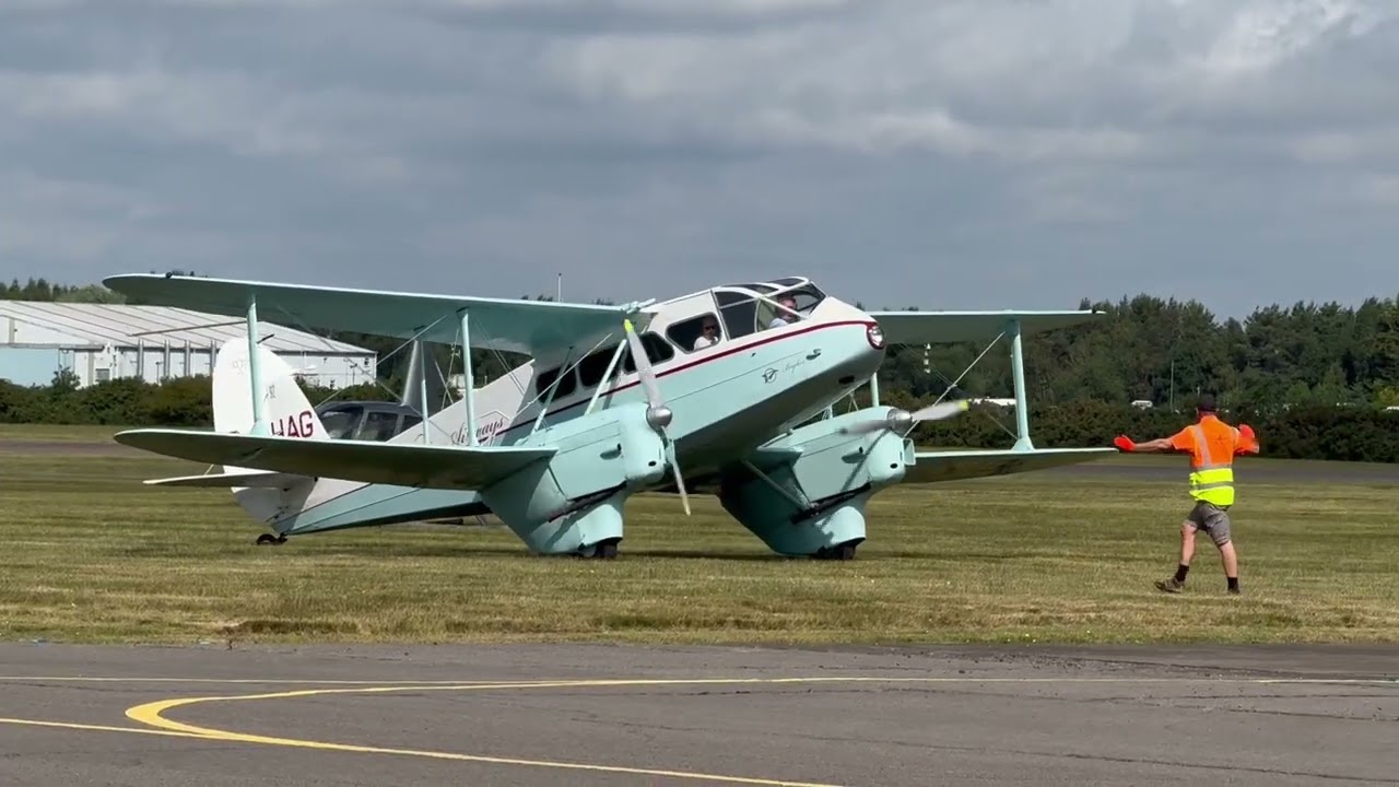 Classic Aviation Legends! Dragon Rapide, Dragonfly & Cessna L-19 Bird Dog