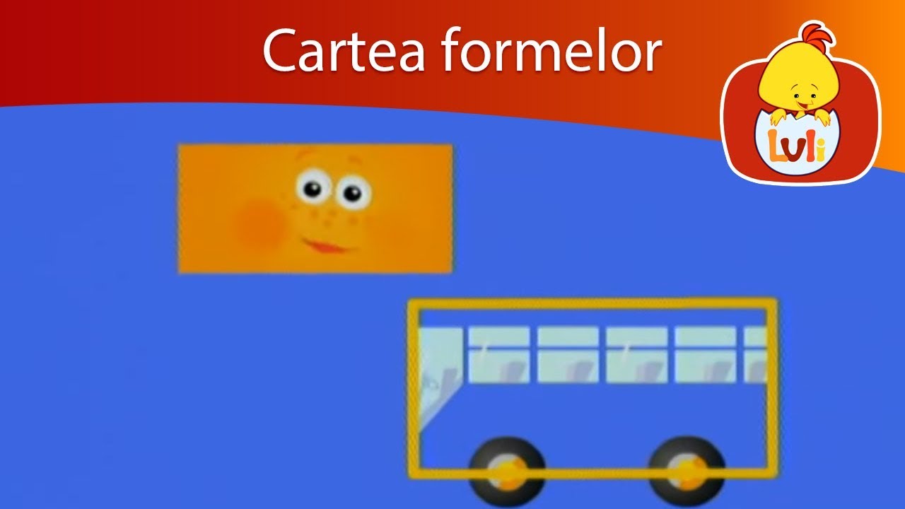 Cartea formelor - Semicerc și dreptunghiul, pentru copii