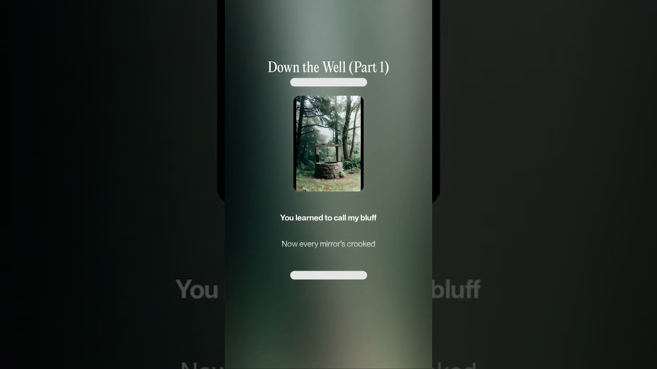 Down the Well (Part 1)