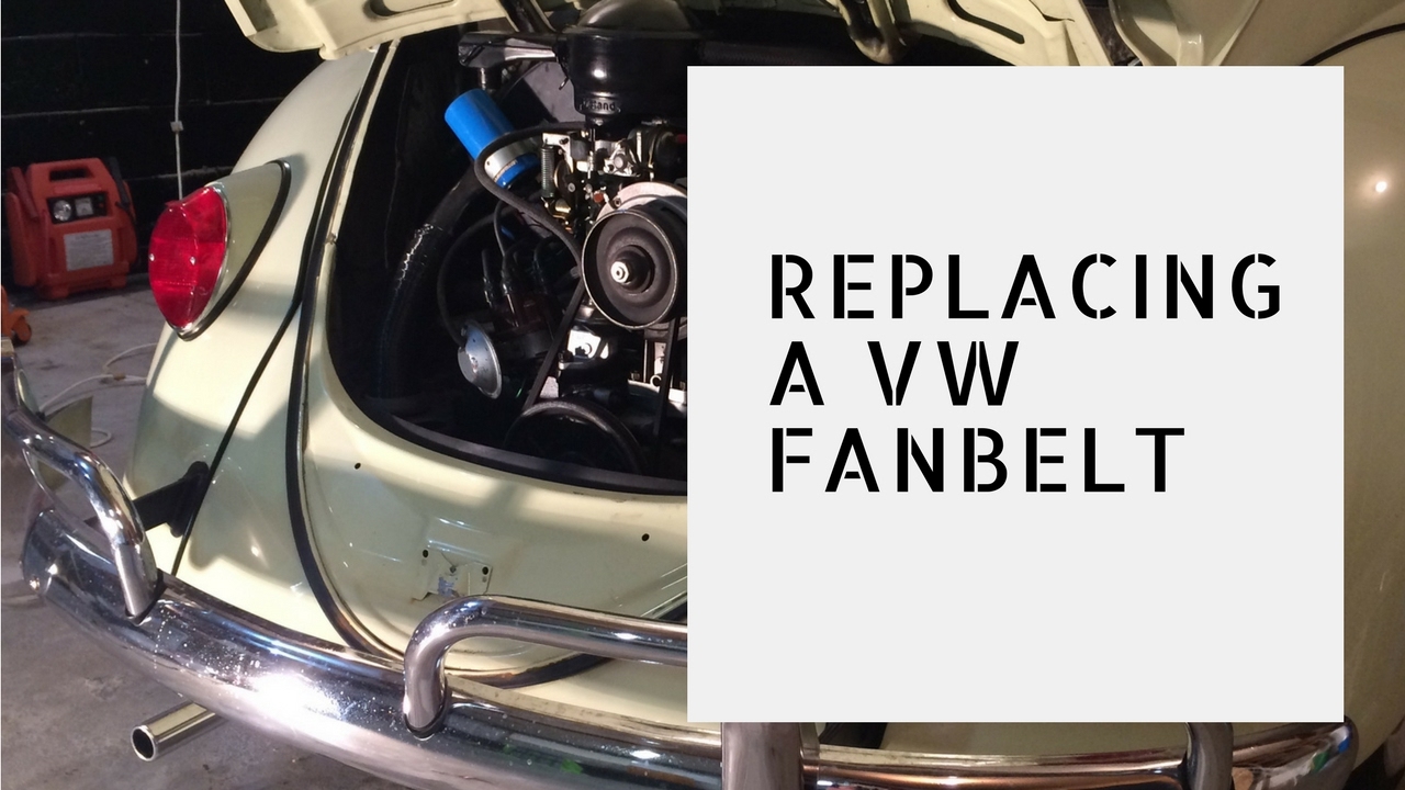 VW Fan Belt Replacement - Type 1 Engine