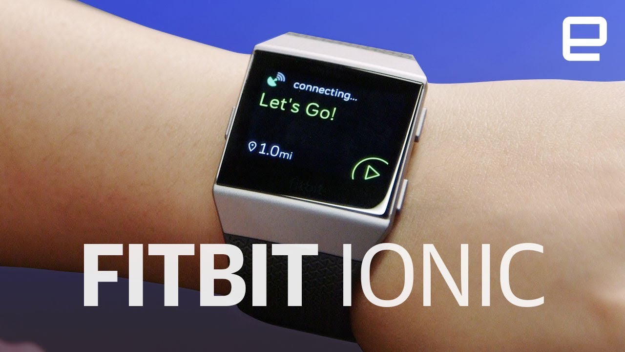 FitBit Ionic hands-on at IFA 2017