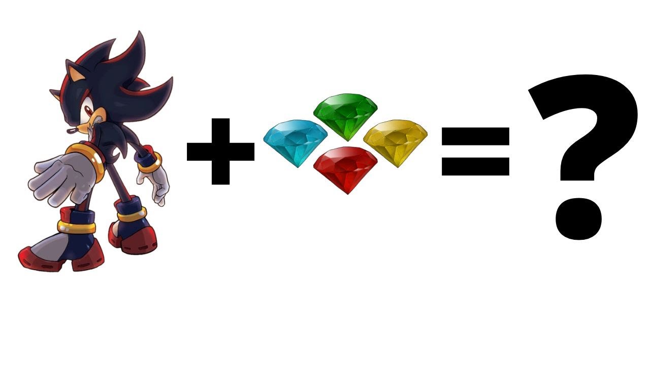 Shadow + 4 Chaos Emeralds = ? Fake Super Form?